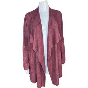 Barefoot Dreams Regular CozyChic Lite Ribbed Island Wrap Dark Sierra L/XL NWT